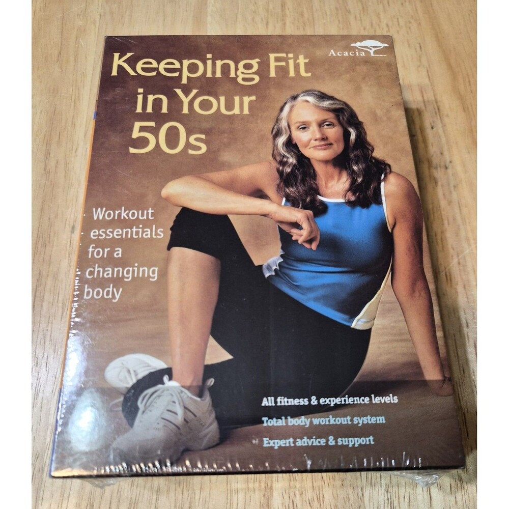 Keeping Fit in Your 50s Box Set (DVD) - New & Factory Sealed - Acorn Fitness